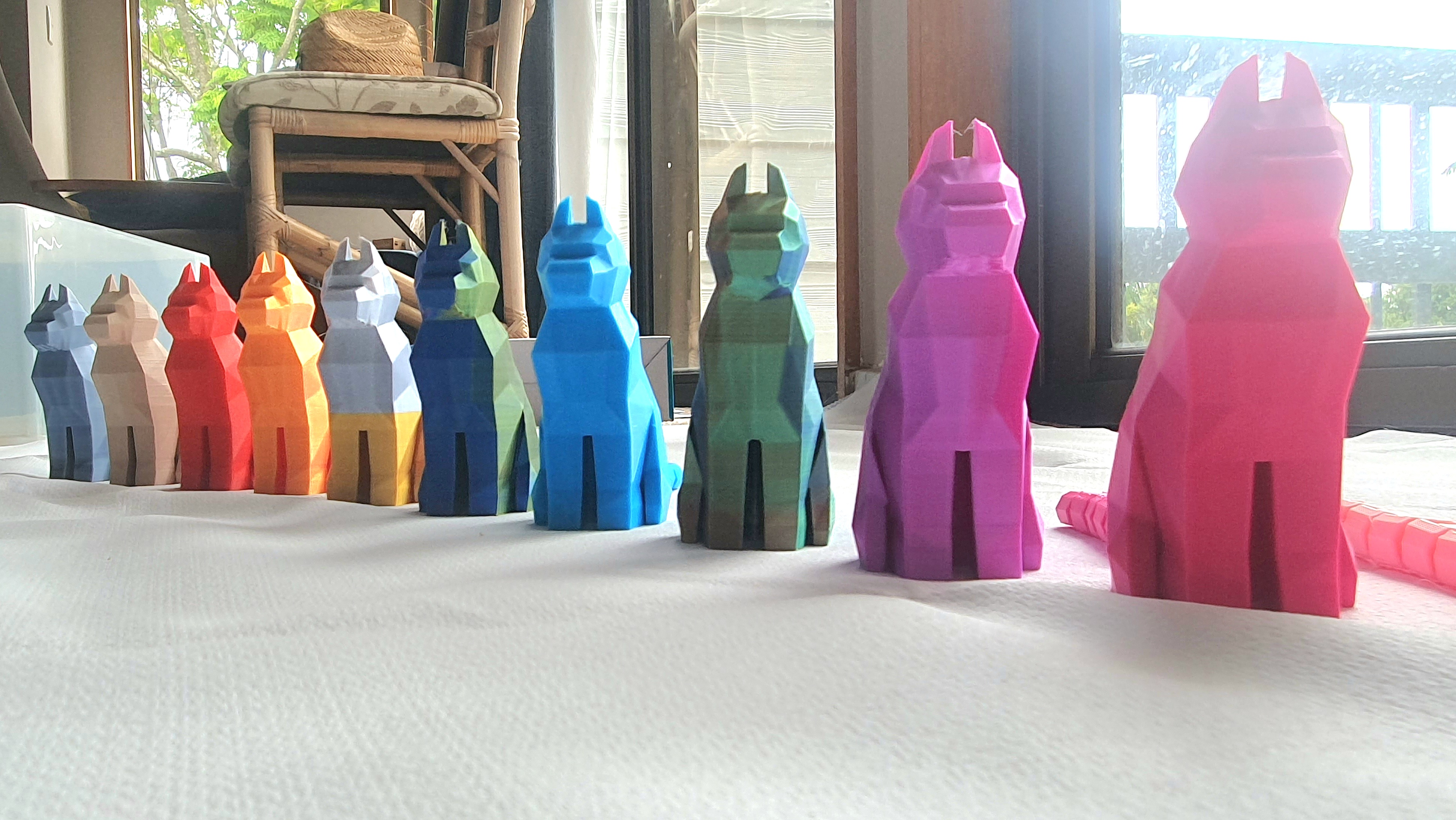 Flexi Cat .stl - FILE - Image 3