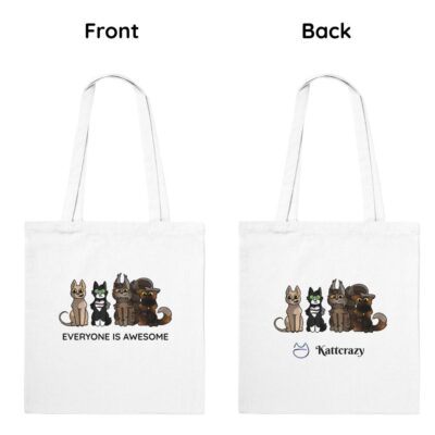Positive Phrases Tote Bag