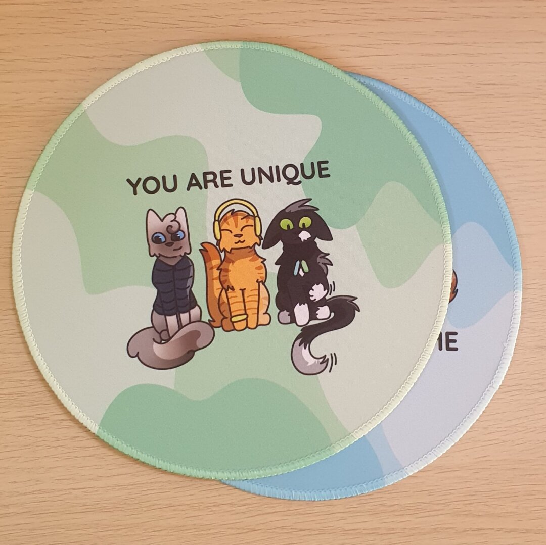 Round Mousepads » Kattcrazy