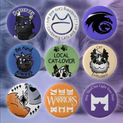 Round Badges/Pins - Image 2