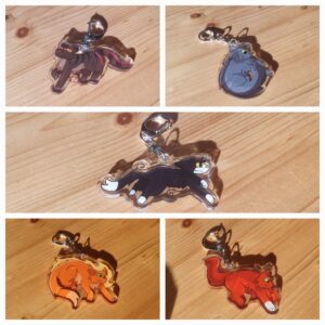 Battle Cats Acrylic Keychains