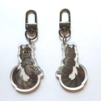 Common Cats Acrylic Keychains