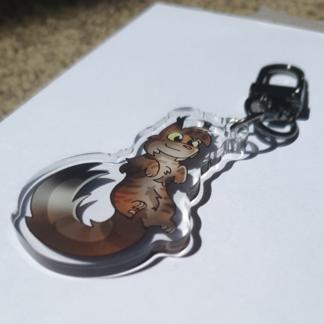 Custom Cat Acrylic Keychains » Kattcrazy