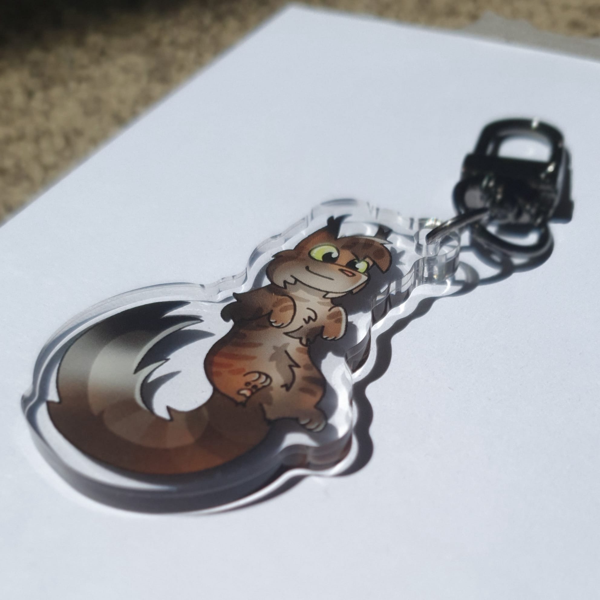 Custom Cat Acrylic Keychains - Image 3